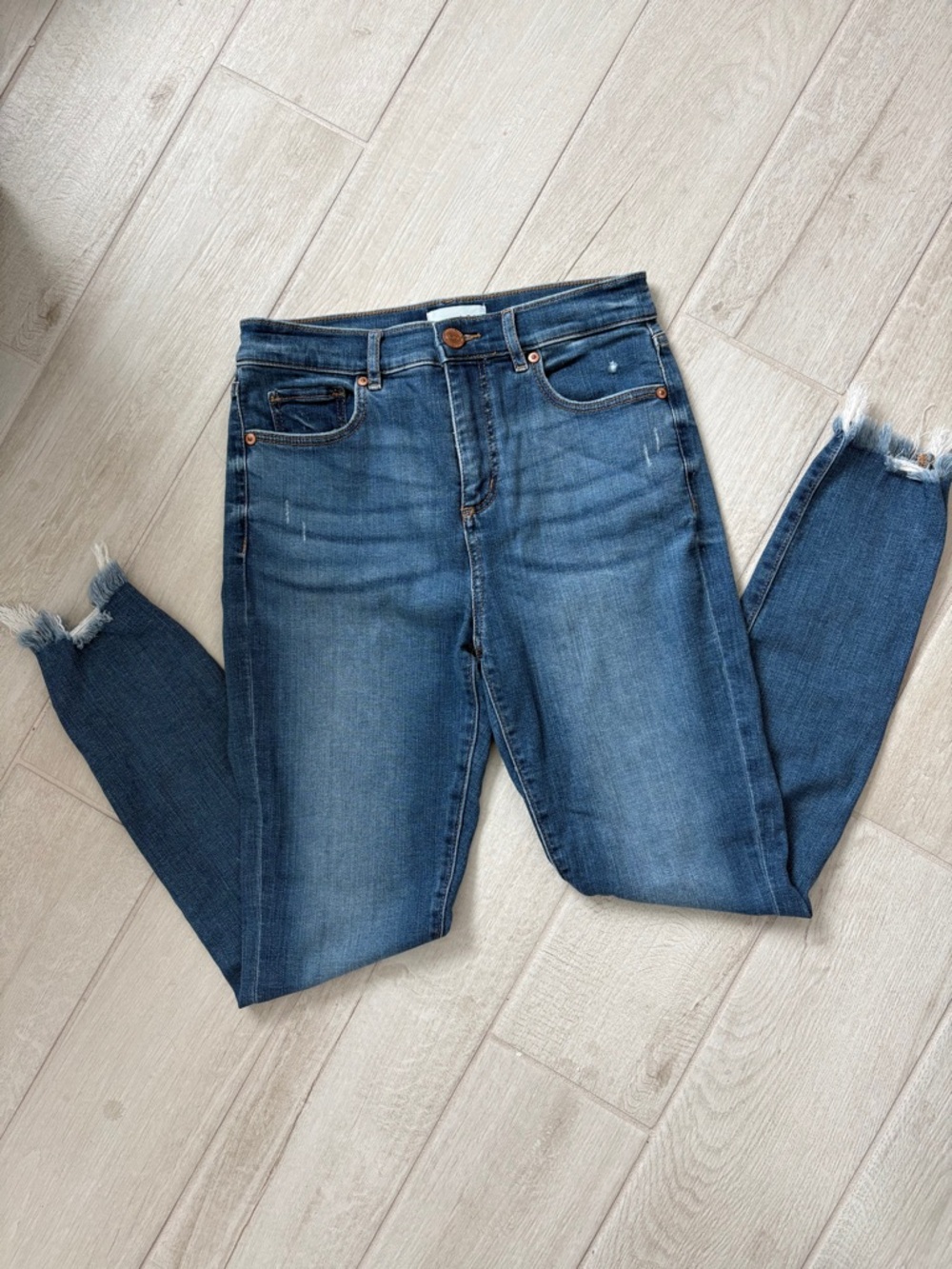 Loft High-Waist Skinny Jean - Size 27, Size 4
